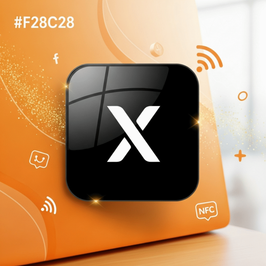 ملصق X NFC – تابع الأخبار فورًا